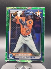 German Ramirez Base Bowman - Chrome Prospects Lunar Glow Refractors BCP-93 NM