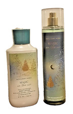 MAGIC IN THE AIR Body Lotion  Fragrance Mist gift wrap 2 pc lot Bath Body Works