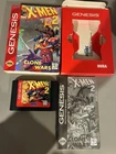 X-Men 2 Clone Wars Sega Genesis Holographic Box Complete CIB Vintage Video Game
