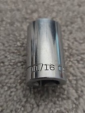 Craftsman 11/16" 12pt Socket 1/2" Drive =V= Series Made in USA