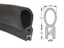 Door & Boot / Trunk Bubble Gasket Seal Rubber Draught Seals suitable for cars