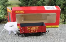 Hornby OO 1:76 R.6362 Red 2007 LWB Plank Wagon Near Mint FNQHobbys N431