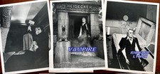 VAMPIRO-3 FOTO ORIGINALI 7X9-RICHARD LYNCH-ATTORE HORROR 1979-STEPHEN BOCHCO