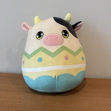 NWT Squishmallow 8  Connor The Cow Spring Easter Egg Plush 2022