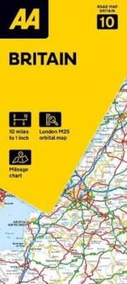 AA Road Map Britain (Sheet map, folded)