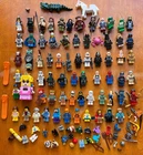 LEGO Mini Figure and Accessory Lot 70 Star Wars, LOTR, Marvel, Mixed Lot.
