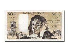 [#100336] Banknote, France, 500 Francs, 500 F 1968-1993   Pascal  , 1969, 1969-0