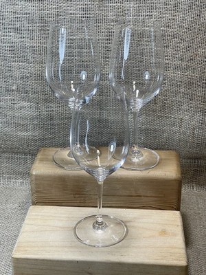 Set of 3 - RIEDEL Bordeaux Crystal Wine Goblets, VINUM Collection, 8.25'' Tall