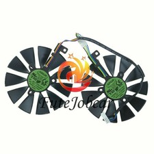 2PCS/SET T129215SH DC12V 0.30A graphics card fan for ASUS DUAL RTX 2080 O8G