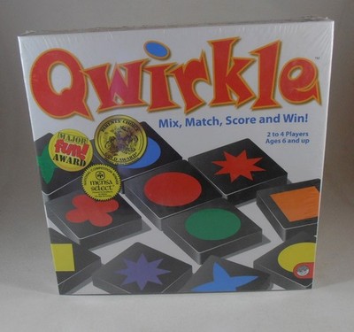 New Factory Sealed MindWare Qwirkle Mix Match Score Board Game Ages 6 & Up