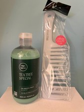 Paul Mitchell Tea Tree Special Shampoo Detangling Comb New Package, Authentic