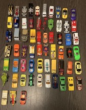 Vintage Lot Of 63 Die Cast Cars 1970s - 2000s 1:64 Hot Wheels, Matchbox  More