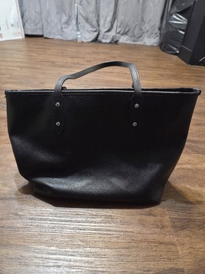 Coach Black Bird Studded Leather Tote Bag | eBay