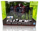 G.I. Joe The Rise of Cobra Action Figure 3 Pack Toys R Us Exclusive Hasbro 2009