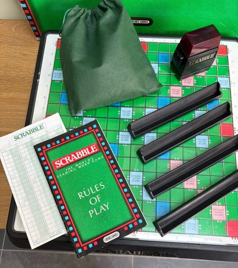 Scrabble Prestige Edition - 100% Complete With Turntable & Working Timer | Boxed - Image 2 of 4