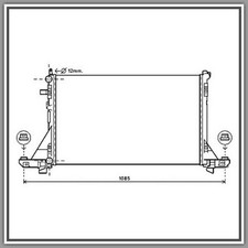 Radiateur Opel MOVANO