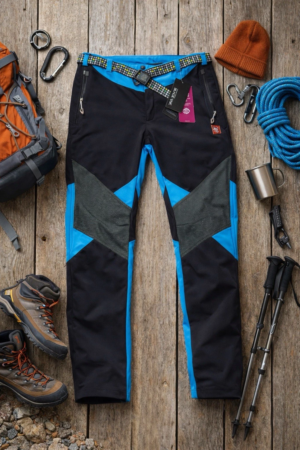 Black Yak Extreme Peak Softshell Hiking Pants L NWT Fleece Lined
Opens in a new window or tab
