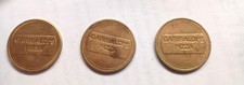 3 Garibaldi's Pizza Arcade Game Token-Nice-Free shipping