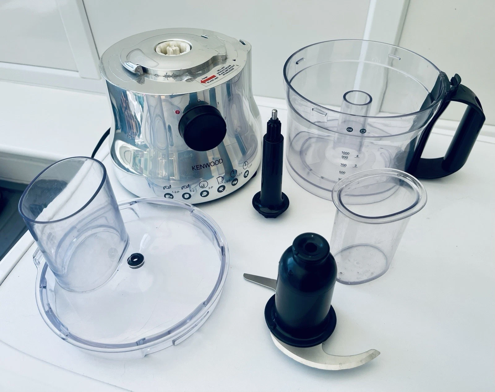Kenwood Food Processor MultiPro 750W FP220 Silver Tested Working
Opens in a new window or tab