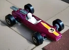 vintage diecast  Lesney Matchbox Superfast No.19 LOTUS Racing Car 3 with driver
