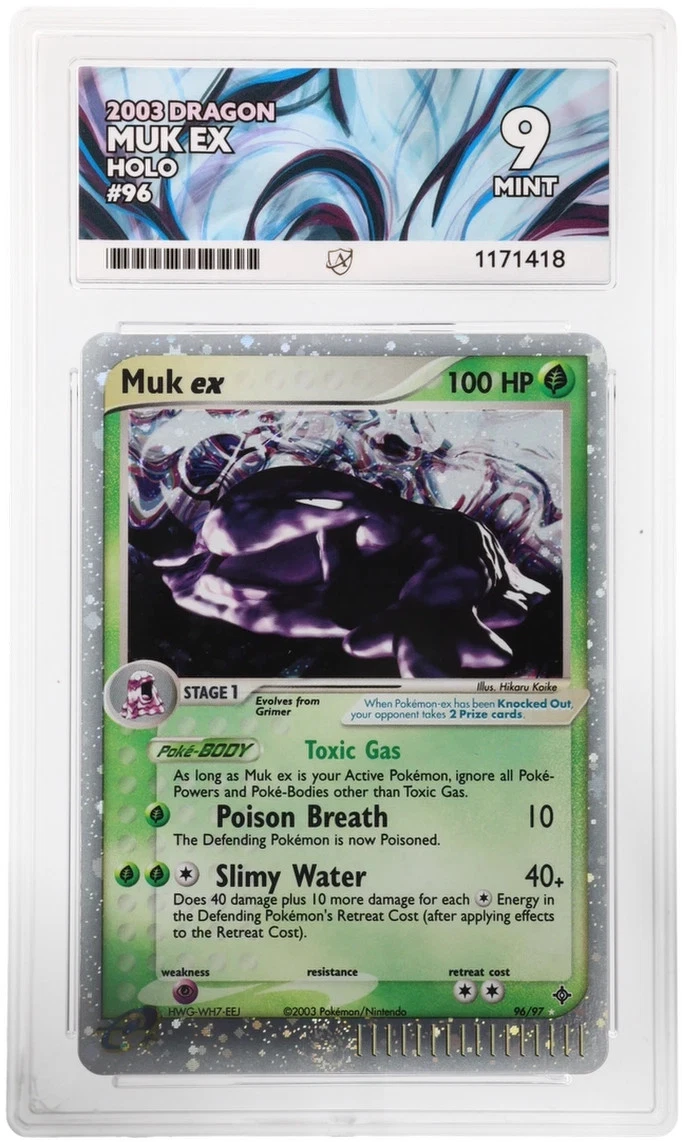 ホロカード ムク Muk ex Pokémon TCG Cards for sale | eBay
