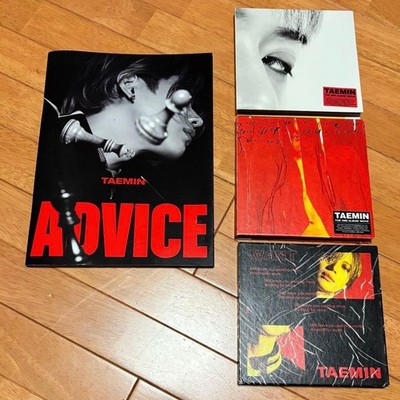 Taemin Shinee CD Set ADVICE ACT MOVE etc .... 4 CD Set