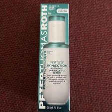 NEW Peter Thomas Roth Peptide Skinjection Amplified Wrinkle-Fix Serum 1oz/30mL