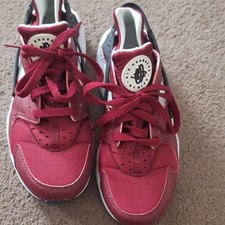 Nike Air Huarache Men’s Low Top Trainers Red/Black/White UK 6.5 EU 40.5