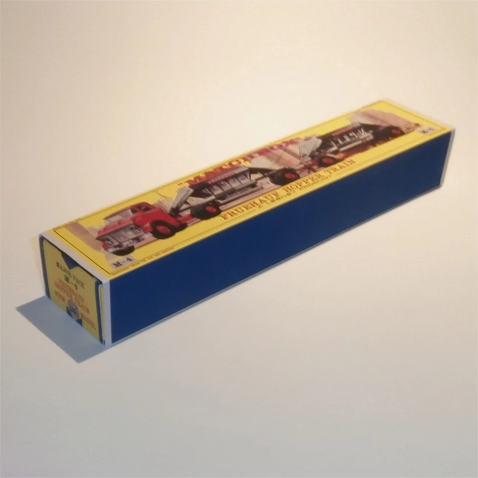 Matchbox Major Pack 4 b Fruehauf Hopper Train E Style Repro Box Set - Image 3 of 4