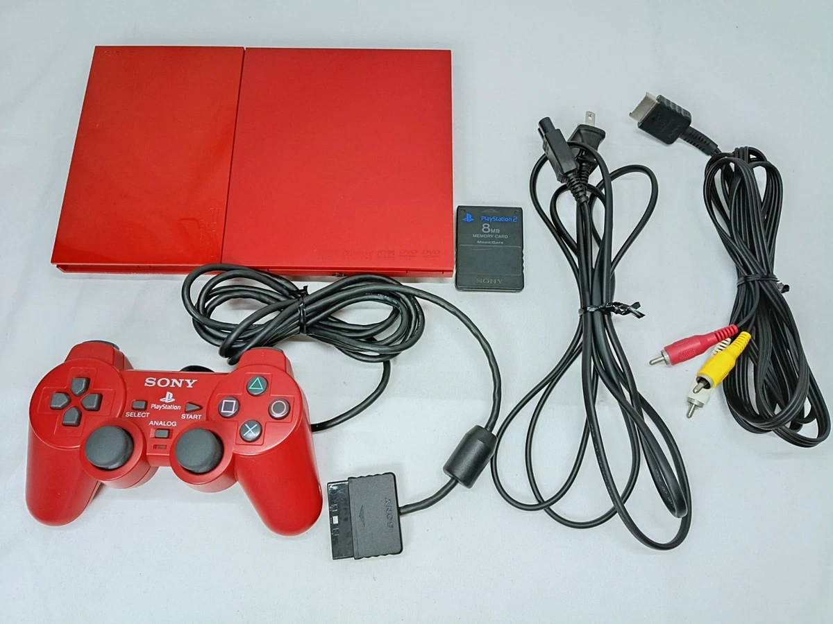 Sony PlayStation 2 NTSC-J Red Video Game Consoles for sale | eBay