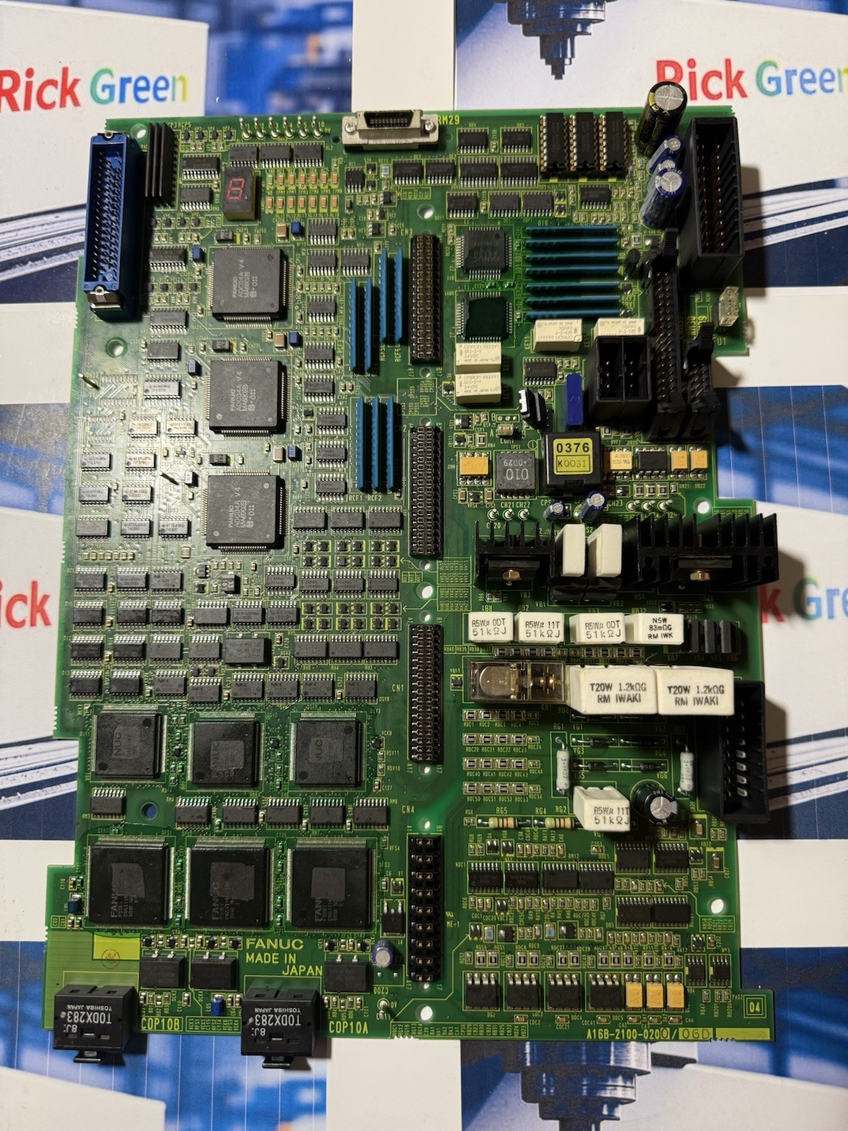 FANUC Robot Servo Amplifier Top Board A16B-2100-0200 US NDA Available