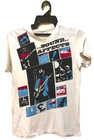 VINTAGE 80s FIFTH COLUMN THE JAM SOUND AFFECTS PUNK ROCK TOUR CONCERT T-SHIRT