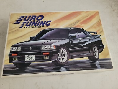 Aoshima 1/24 No.4 Cedric Gran Turismo-SV Euro Tuning Koenig Sty
