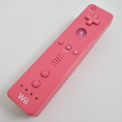 任天堂WII Nintendo Wii Remote Controller Pink RVL-003 Boxed Nintendo OEM