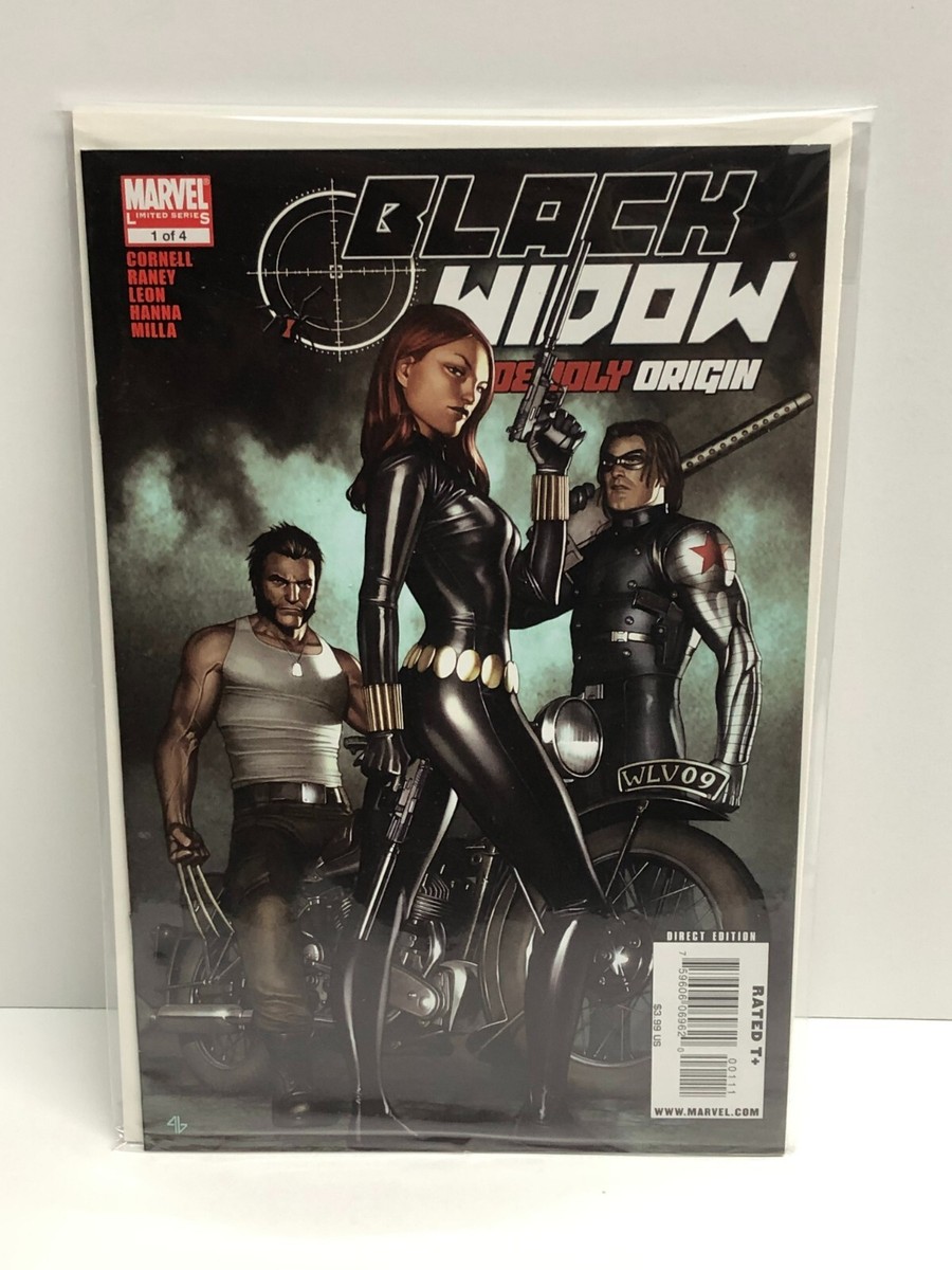 Black Widow Deadly Origin #1 (Marvel Comics 2010) Limited Series