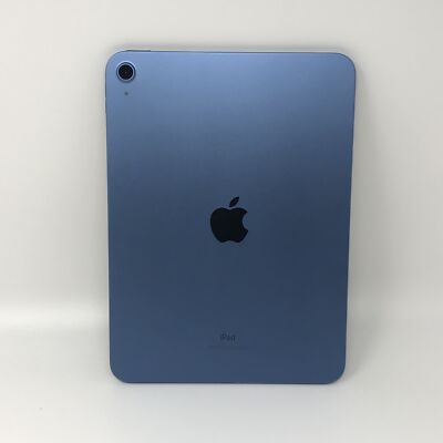Apple iPad 10 256GB Blue WiFi Excellent Condition 194253389873 | eBay