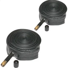 BICYCLE TUBES 20x1.75-20x1.95" SCHRADER VALVE (STANDARD) PAIR BLACK