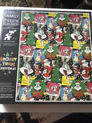 Springbok Warner Bros A Looney Tunes Christmas 500 Pc. Sealed Puzzle