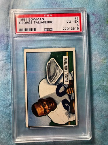 1951 George Taliaferro #8