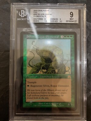 Silvos, Rogue Elemental Onslaught Foil Gem Mint MTG BGS 9 | eBay