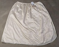 Vintage Lorraine Satin Night Gown Skirt 22" NWT