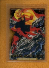 Adam Warlock 2024 SkyBox Marvel Masterpieces ’92 Platinum Clear Cut #10