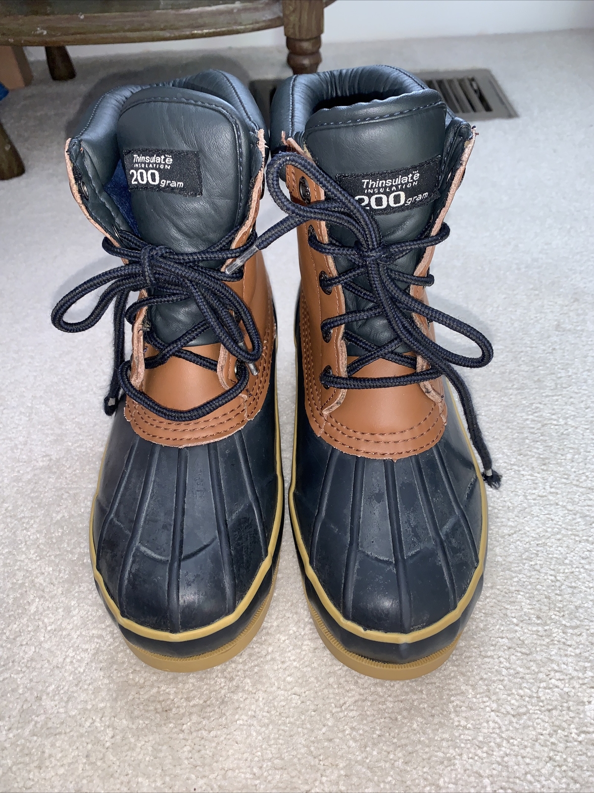 Thinsulate Insulation Leather Boots 