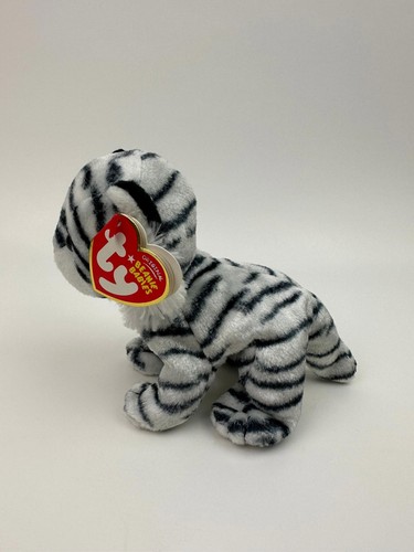 Ty Beanie Baby “Teegra” the White Tiger! (5.5 inch) - Imagen 3 de 5