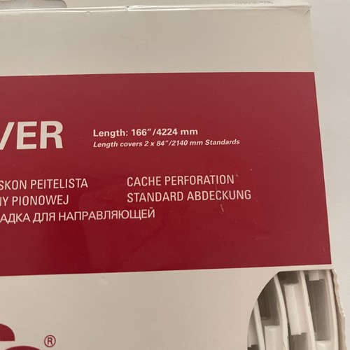 The Container Store Elfa Standard Cover Closet Rail White 166" Roll New Unused - Picture 4 of 7