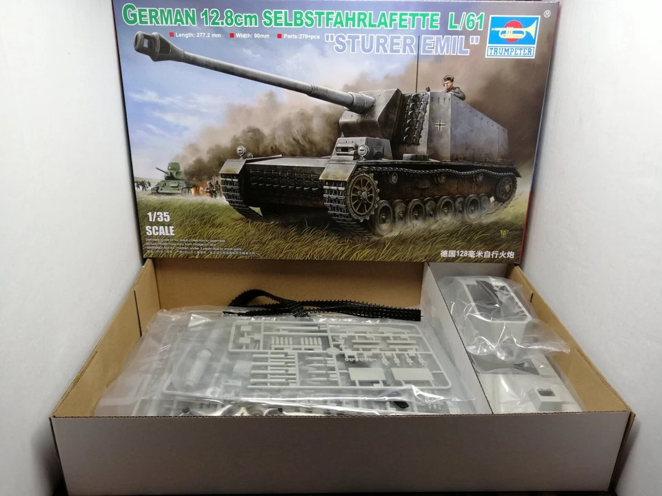 LOTTO PANZER 4 KIT 1:35 TRUMPETER 00350 +TAMIYA +35035+35061+ 35038 + 3 pennelli - Immagine 3 di 4