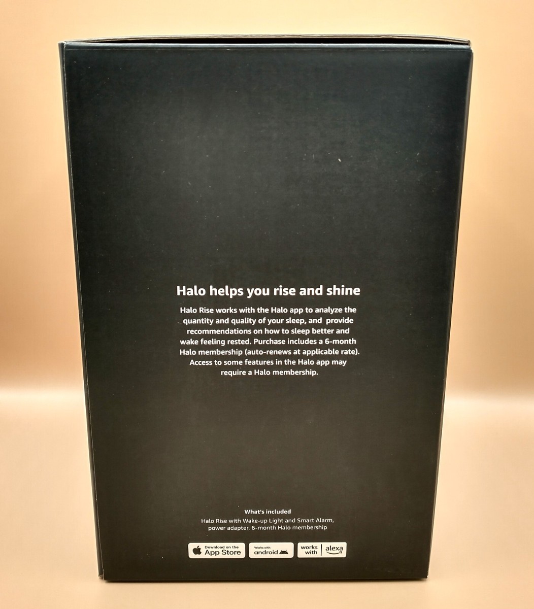 Sleep Tracker Amazon Halo App Store New Amazon Alexa Halo Rise