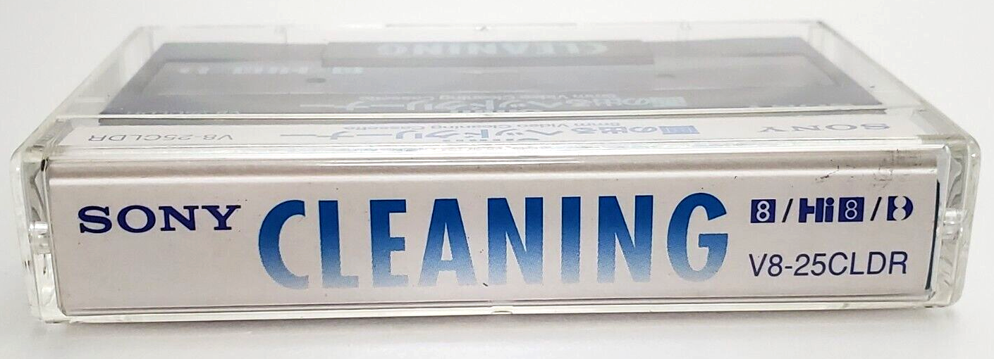 Hi8 Head Cleaning Tape Sony 8mm Head Cleaner Head Cleaning
