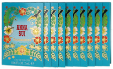 Romantica Exotica By Anna Sui For Women Mini EDT x10 Vials Splash 06x10)oz New