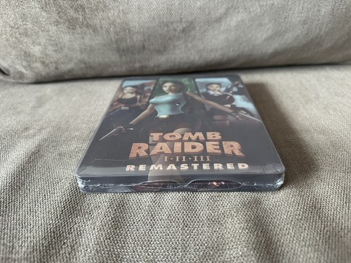 Tomb Raider I - II - III - Remastered - Custom Steelbook Edition G2 NEW & SEALED - Picture 5 of 6